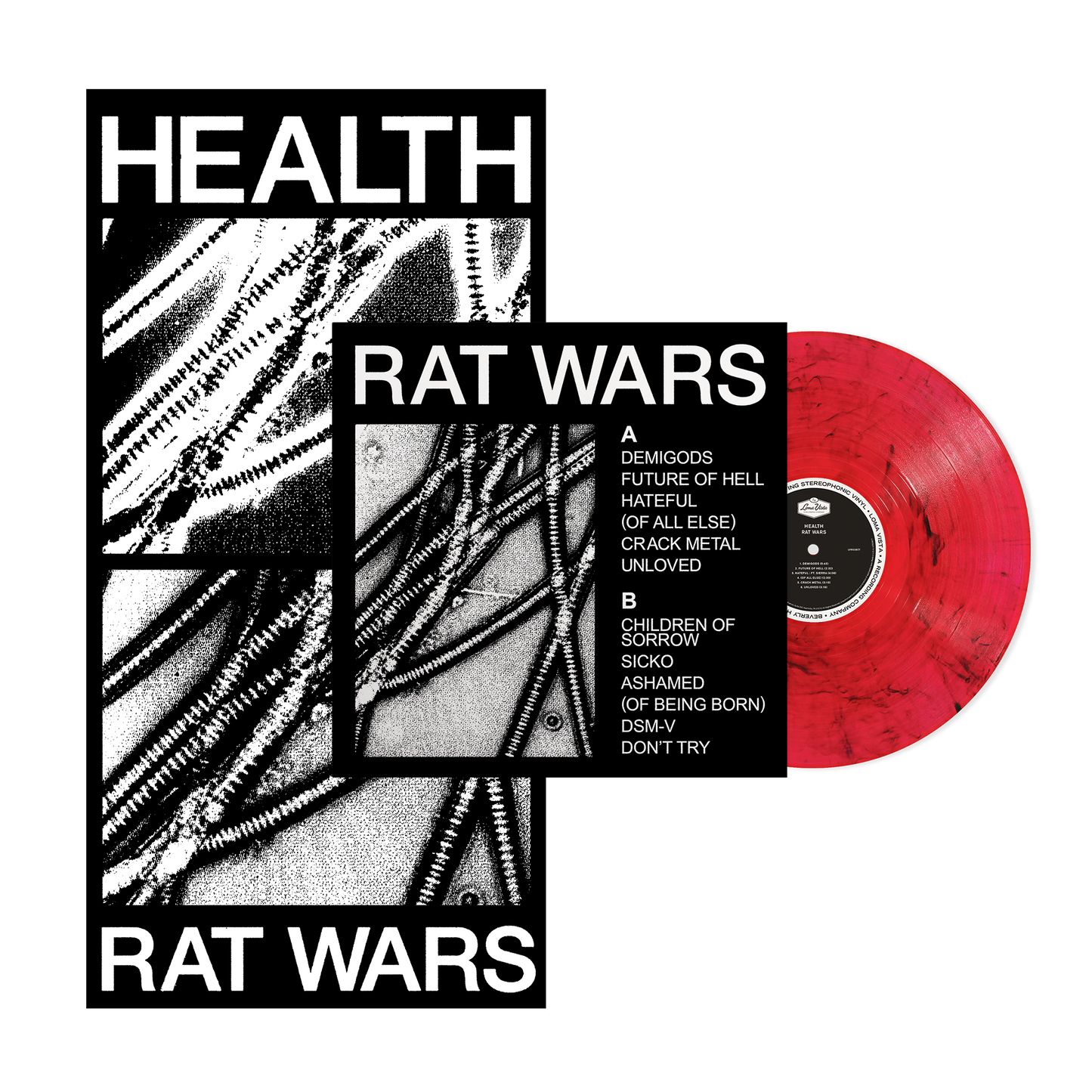 HEALTH :: RAT WARS (RED SMOKE EDITION) LP