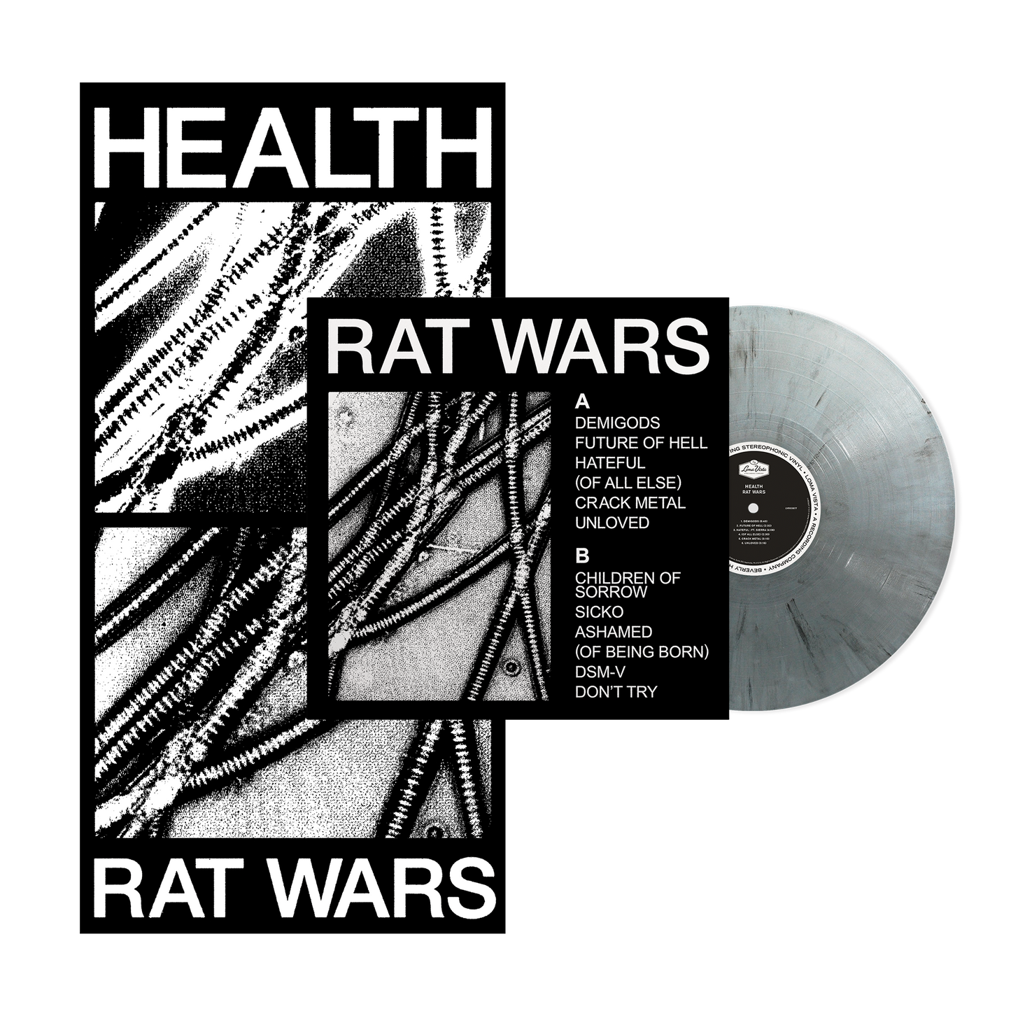 HEALTH :: RAT WARS (SILVER SMOKE) LP