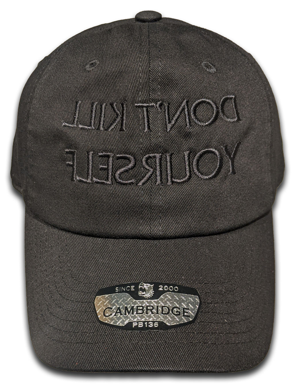 DKY - DAD HAT - BLACK ON BLACK