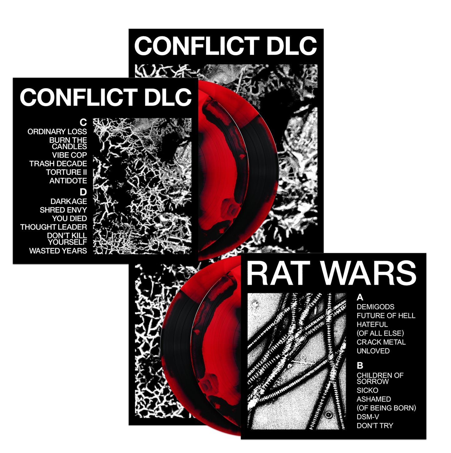 [PRE-ORDER] RAT WARS x CONFLICT DLC 2X LP SET