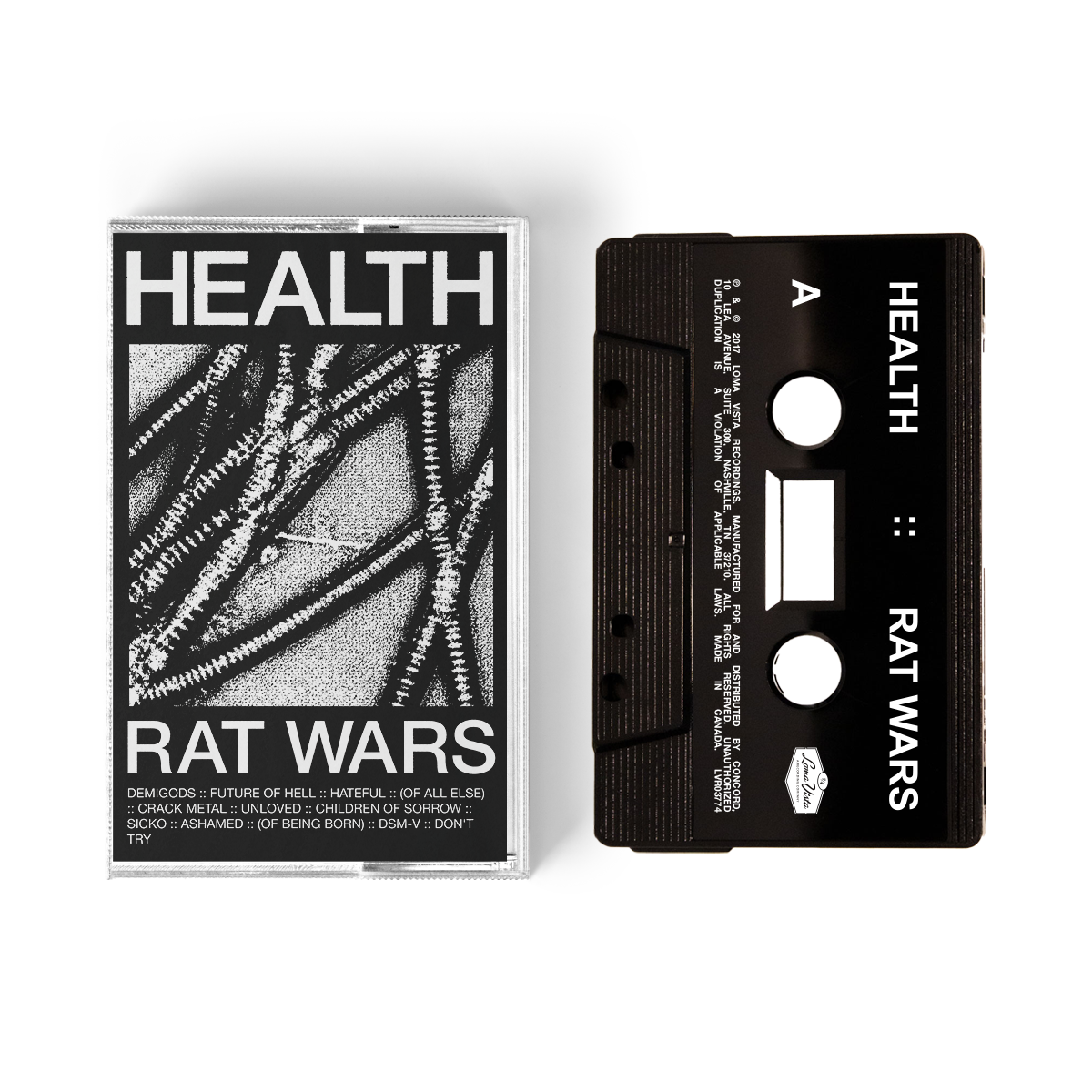 [PREORDER] HEALTH :: RAT WARS CASSETTE