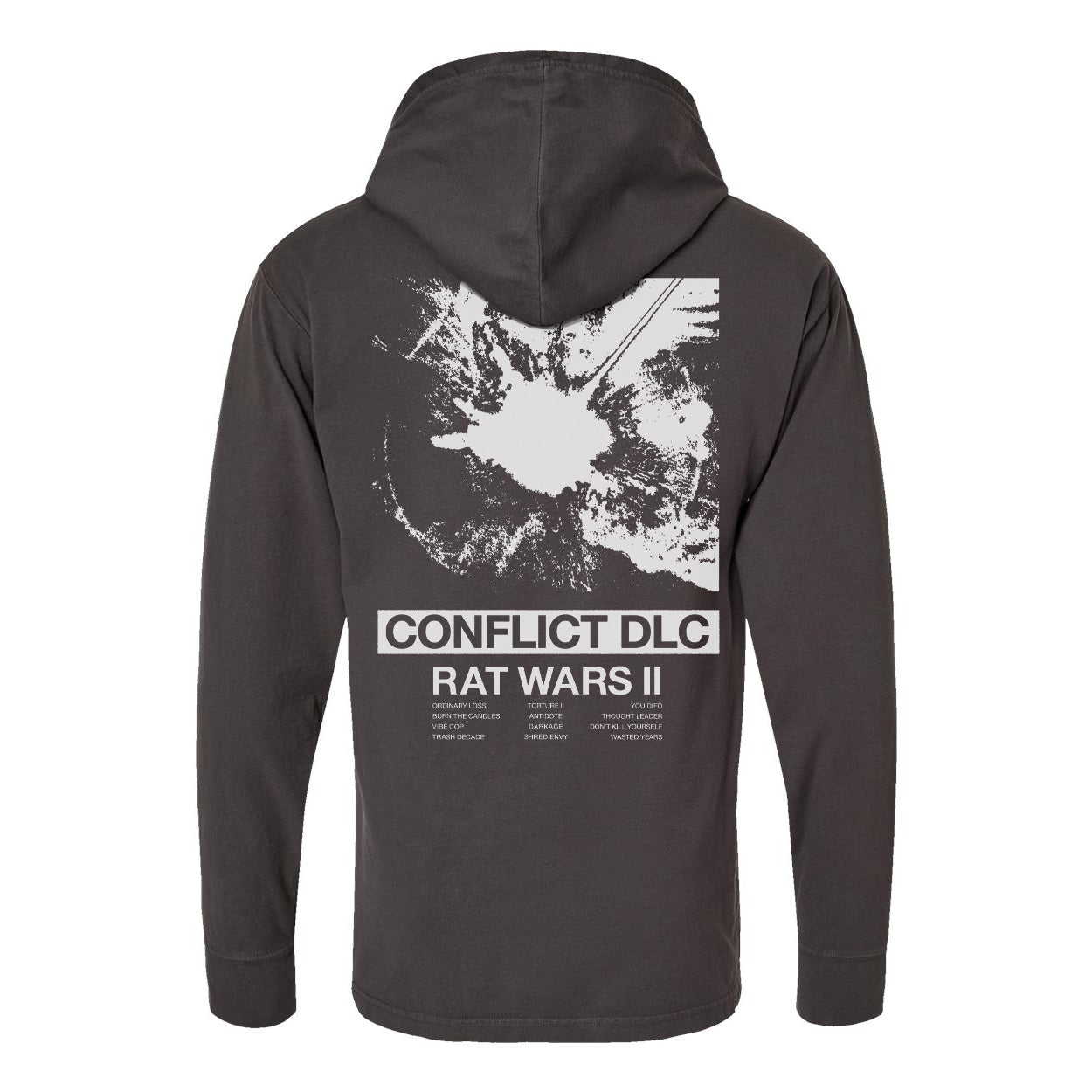 [PRE-ORDER] CONFLICT DLC TRACKLIST JERSEY HOODIE