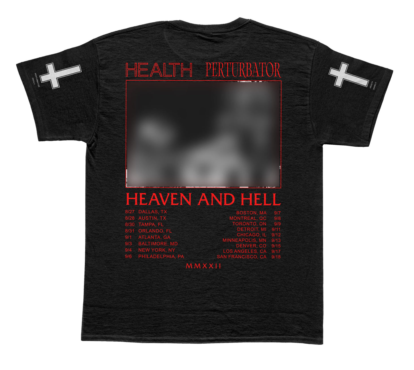 HEAVEN AND HELL 2022 TOUR TSHIRT